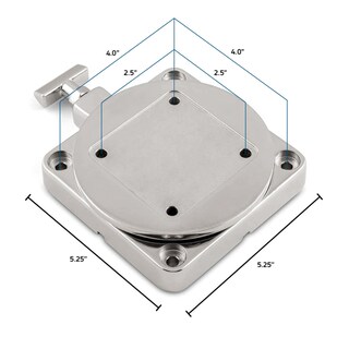 Foto 4 | Base De Montaje Giratoria Para Downrigger Cannon 1903002, Inoxidable - Venta Internacional.