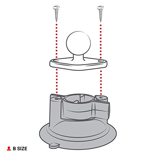 Foto 5 pulgar | Base Con Ventosa Ram Mounts Twist-lock Composite - Venta Internacional.