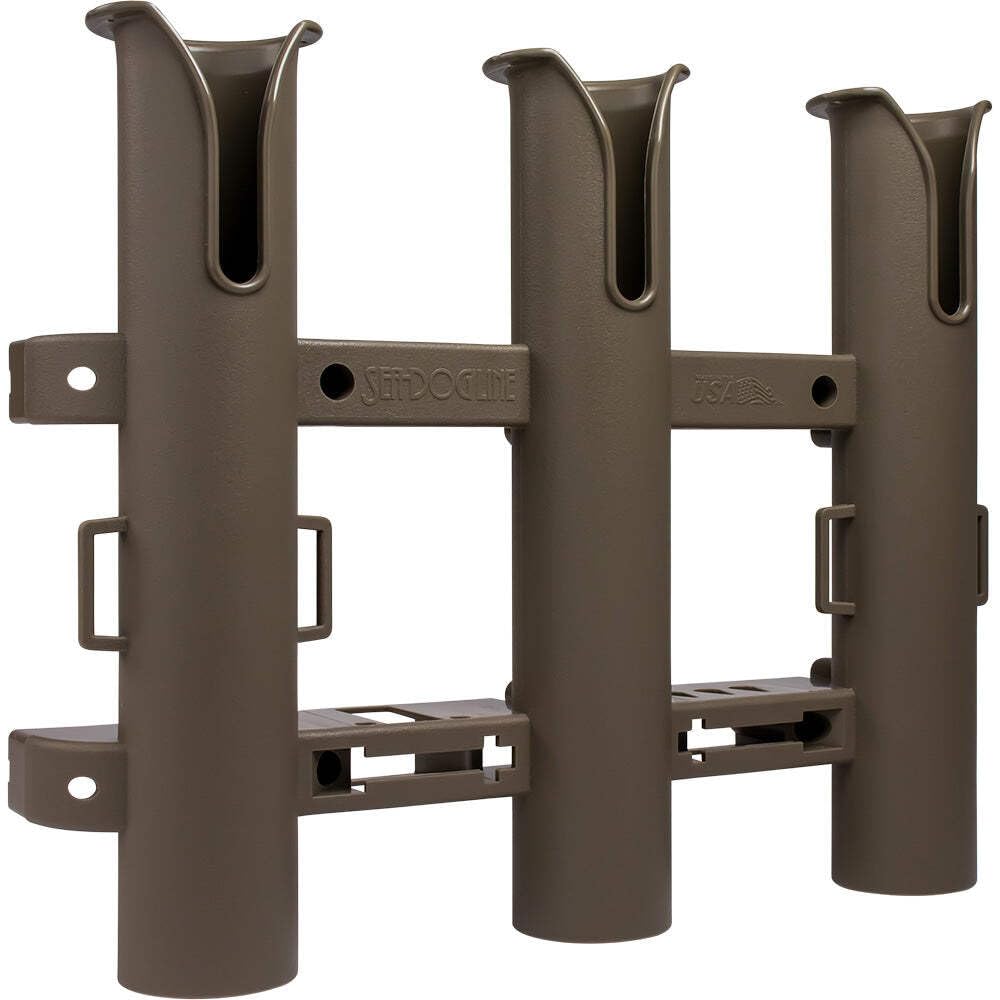 Foto 1 | Soporte Para Varillas Sea-dog Triple Threat, Plano Y Oscuro, De Tres Polos - Venta Internacional.