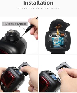 Foto 5 | Pie De Repuesto Hot Shoe Mount Para Godox V1s Y V860iii-s - Venta Internacional.