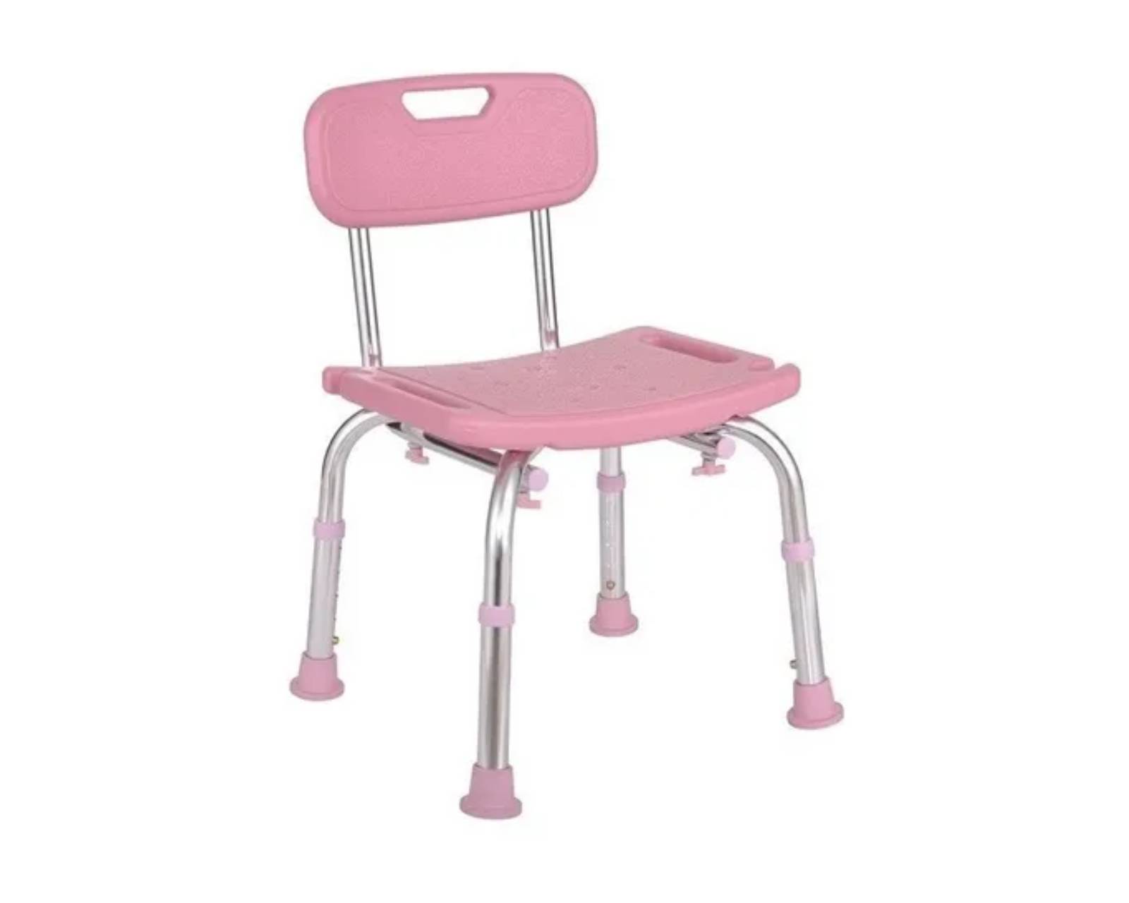 Foto 2 pulgar | Silla Banco de Ducha Rider 6602-r color Rosa con Altura Ajustable