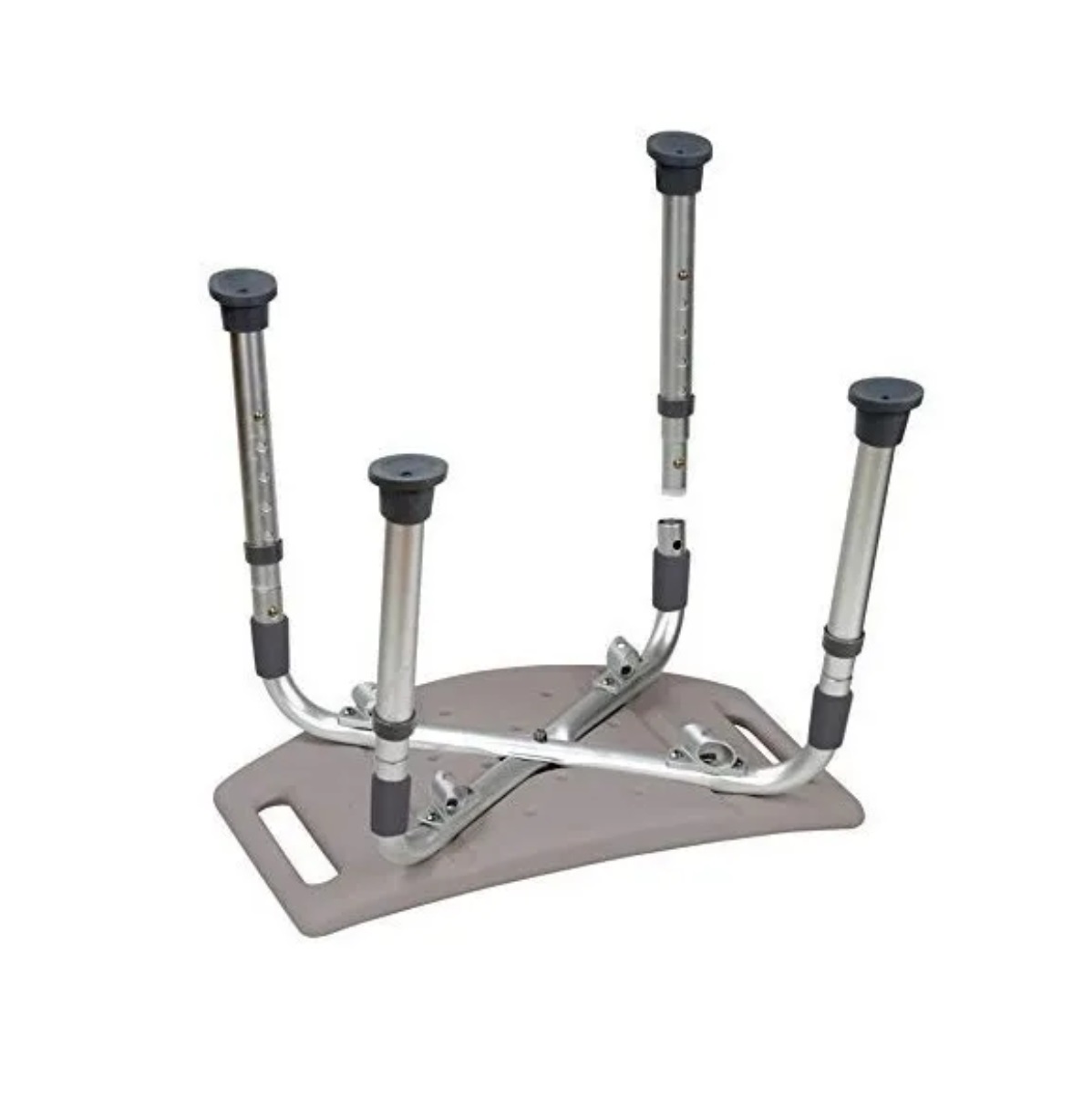 Foto 4 pulgar | Silla Ducha Baño Respaldo Aluminio Altura Ajustable Drive 12202kd