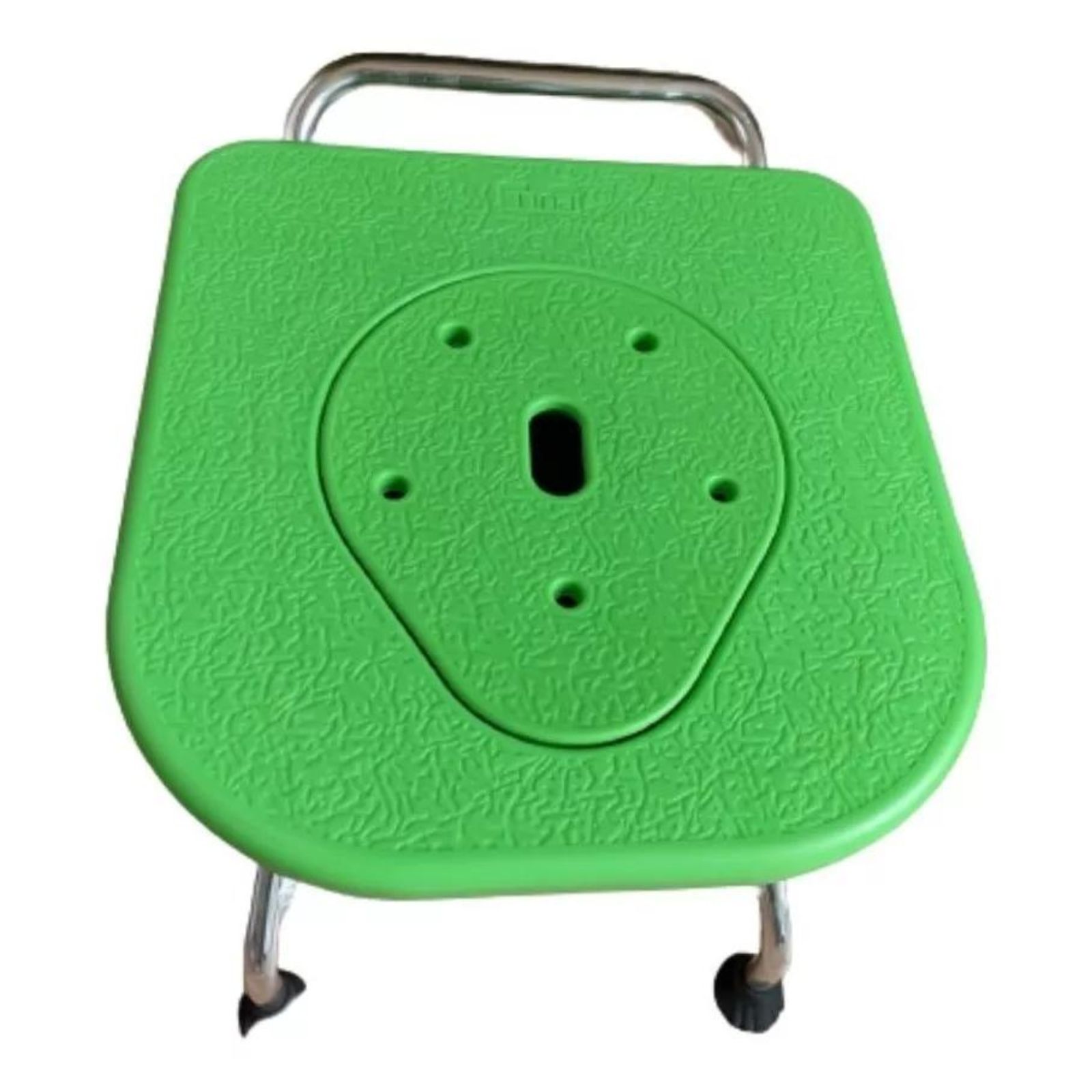 Foto 5 pulgar | Banco Silla Comodo Ducha Aluminio Verde De Lujo
