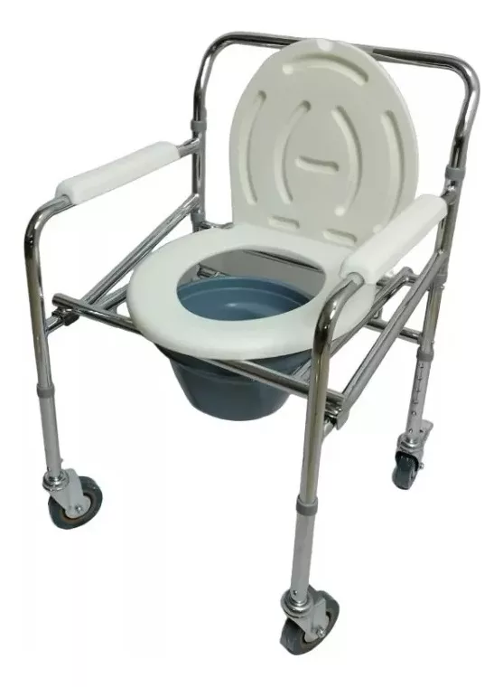 Silla Cómodo para Adulto con Ruedas Plegable