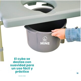 Foto 8 | Silla Comodo Bariátrica Asiento Extraancho Soporta 220 Kg: Diseñada Para Personas Con Soprepeso