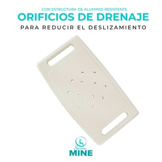Foto 7 | Banco Para Baño Bariátrica Soporta 180kg Para Sobrepeso| Reforzado