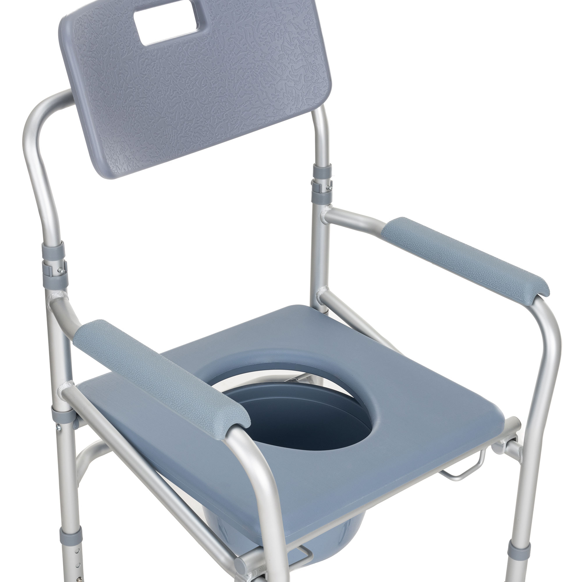 Foto 5 pulgar | Silla para Ducha 3 en 1  Hilphy Medical Gris de Aluminio