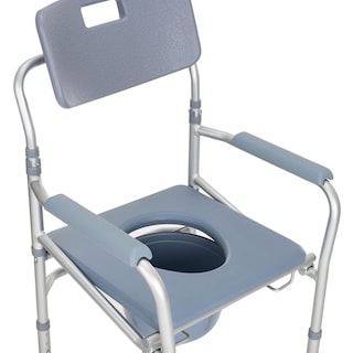 Foto 4 | Silla para Ducha 3 en 1 Hilphy Medical Gris de Aluminio