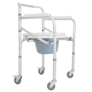 Foto 1 | Silla para Ducha Hilphy Medical Blanca 3 en 1 de Aluminio
