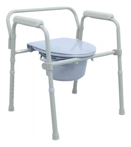 Silla Comodo Aumento Ducha De Wc Baño 3 En 1 Plegable $3,112