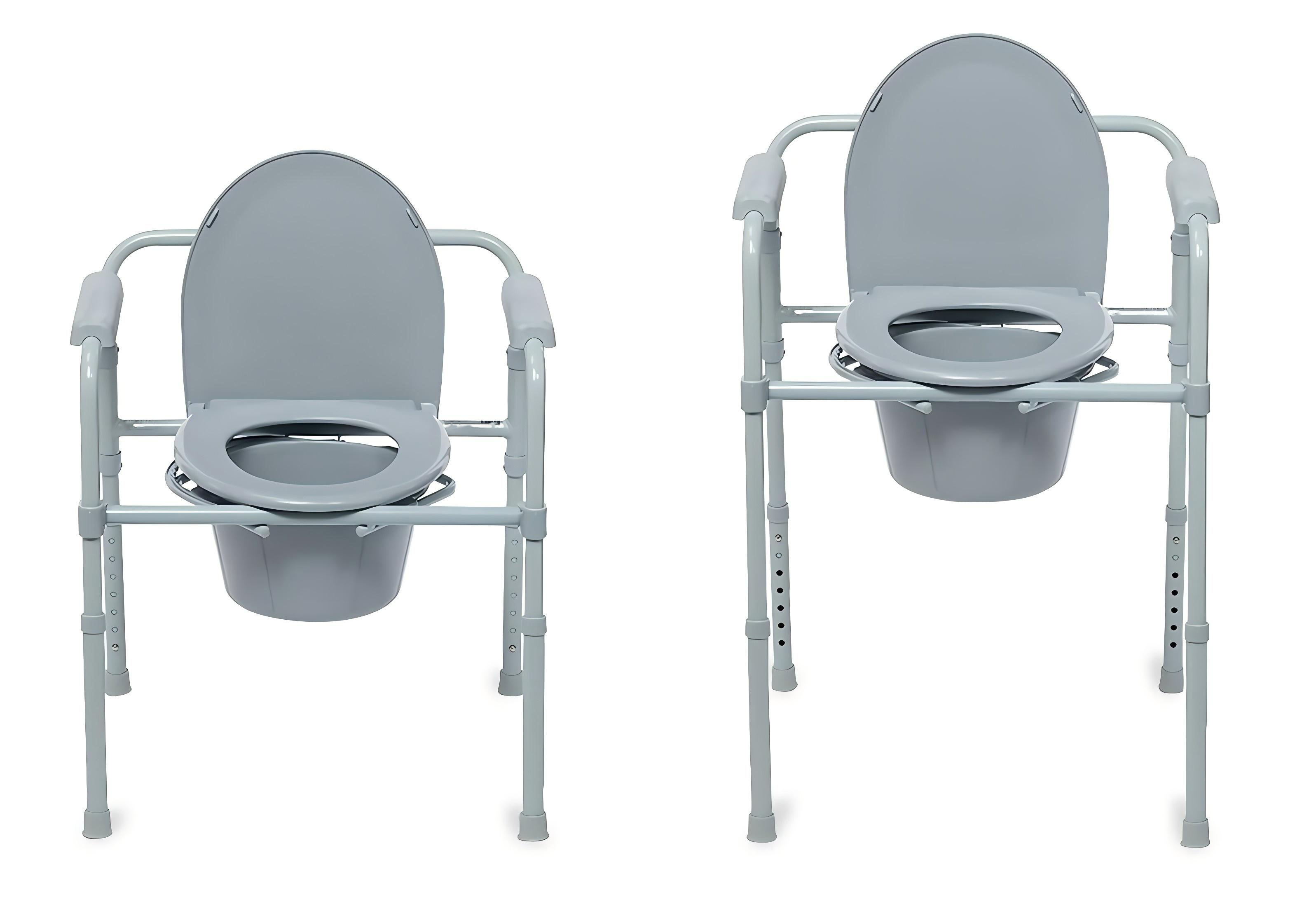 Foto 4 pulgar | Silla Comodo 3 En 1 Soporte 170 Kg Inodoro Portátil Con Cubeta Y Cover