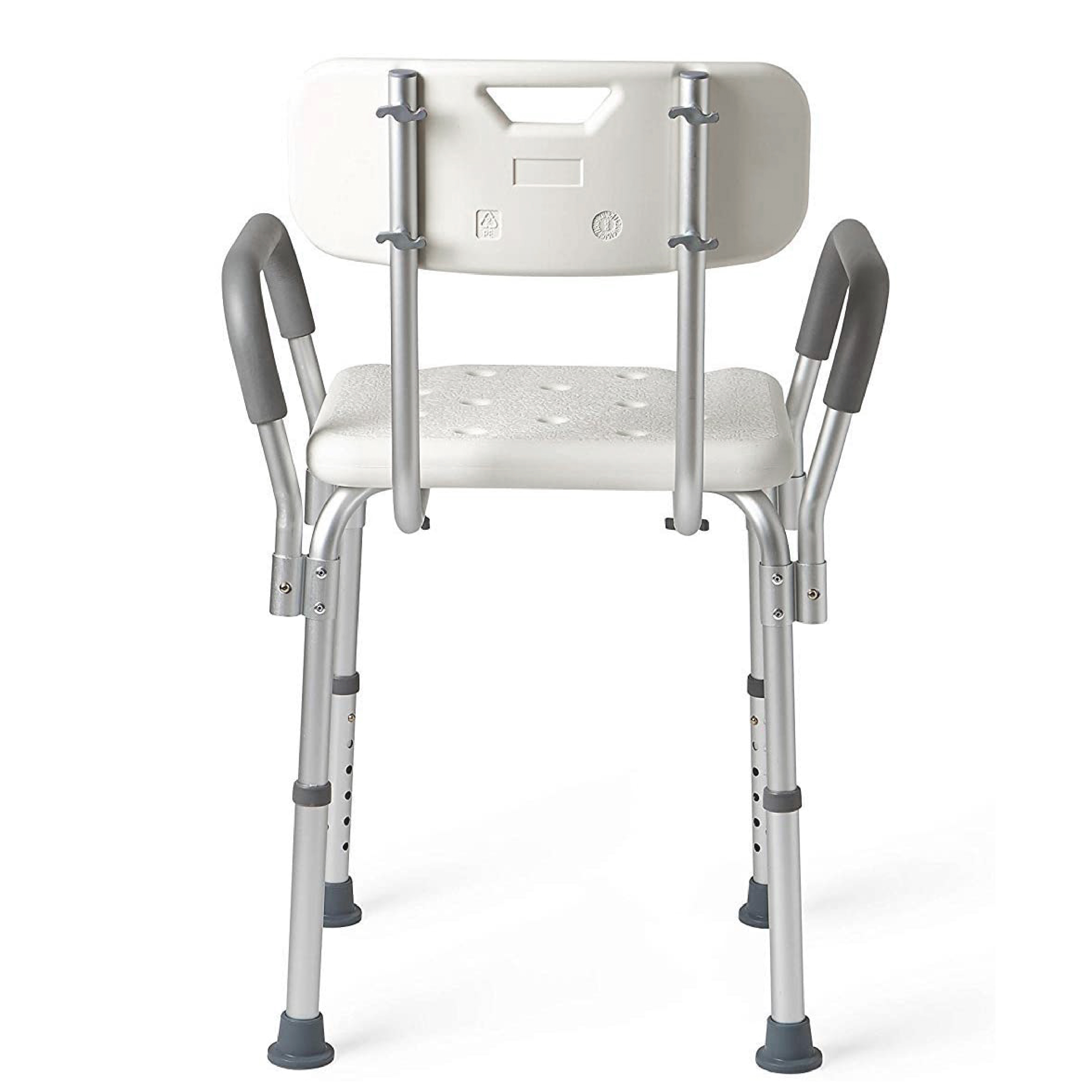 Foto 5 pulgar | Silla Banco Para Ducha/baño/tina Ajustable Con Brazos Desmontables Y Respaldo Soporta Hasta 130 Kgs De Peso Pa