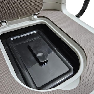 Foto 3 | Silla De Baño Ducha Con Comodo Cuadrado Con Tapa
