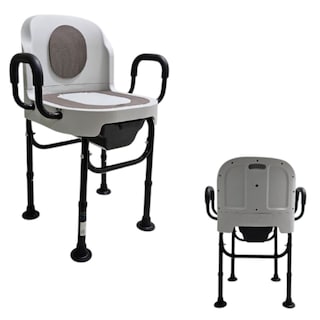 Foto 6 | Silla De Baño Ducha Con Comodo Cuadrado Con Tapa