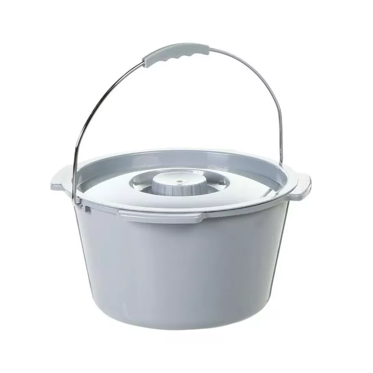 Foto 4 pulgar | Silla Comodo 3 En 1 Soporte 158 Kg Inodoro Portátil Y Plegable Con Cubeta Drive M. Gris