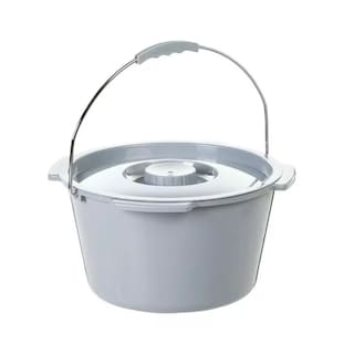 Foto 3 | Silla Comodo 3 En 1 Soporte 158 Kg Inodoro Portátil Y Plegable Con Cubeta Drive M. Gris