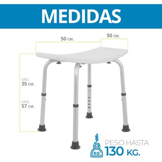 Foto 4 | Silla Para Baño Banco Ducha Discapacitados Adulto Mayor Onof