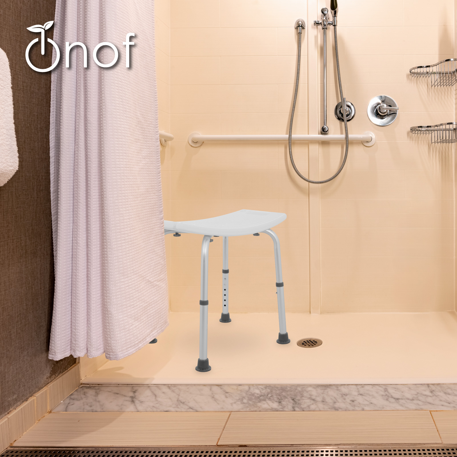 Foto 7 pulgar | Silla Para Baño Banco Ducha Discapacitados Adulto Mayor Onof