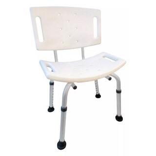 Foto 1 | Banco Ducha Respaldo Extendido Blanco Antiderrapante Speedy
