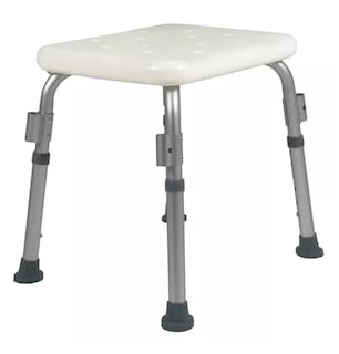 Foto 3 | Silla De Ducha Ortopédica Para Baño Con Respaldo Ajustable Blanco/negro