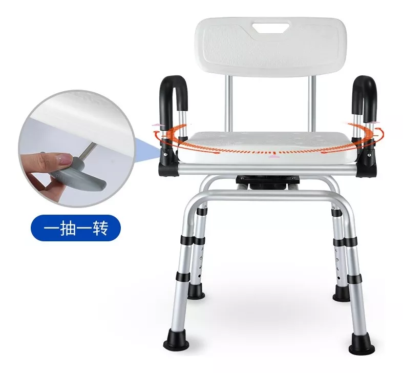 Foto 3 pulgar | Silla Giratoria 360 Para Regadera