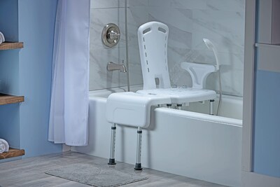 Foto 5 | Silla Acuática Transfer Bench Accessory Drive Medical Con Cortina - Venta Internacional.