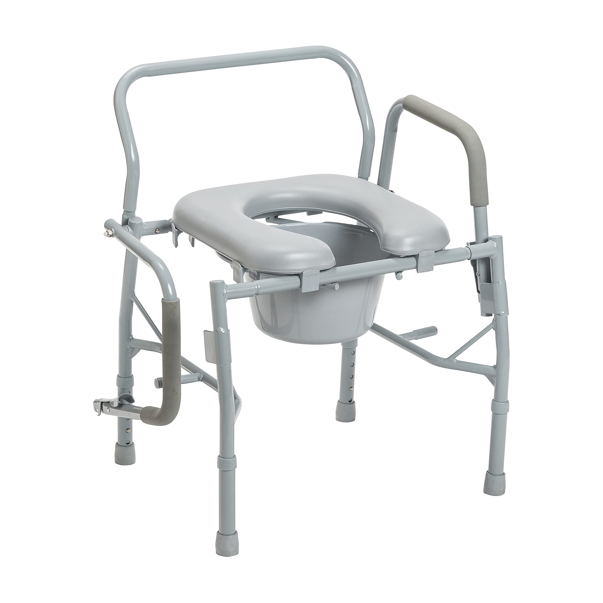 Foto 3 pulgar | Silla Cómoda Drive Medical 11125pksd-1 Con Asiento Acolchado Gris - Venta Internacional.