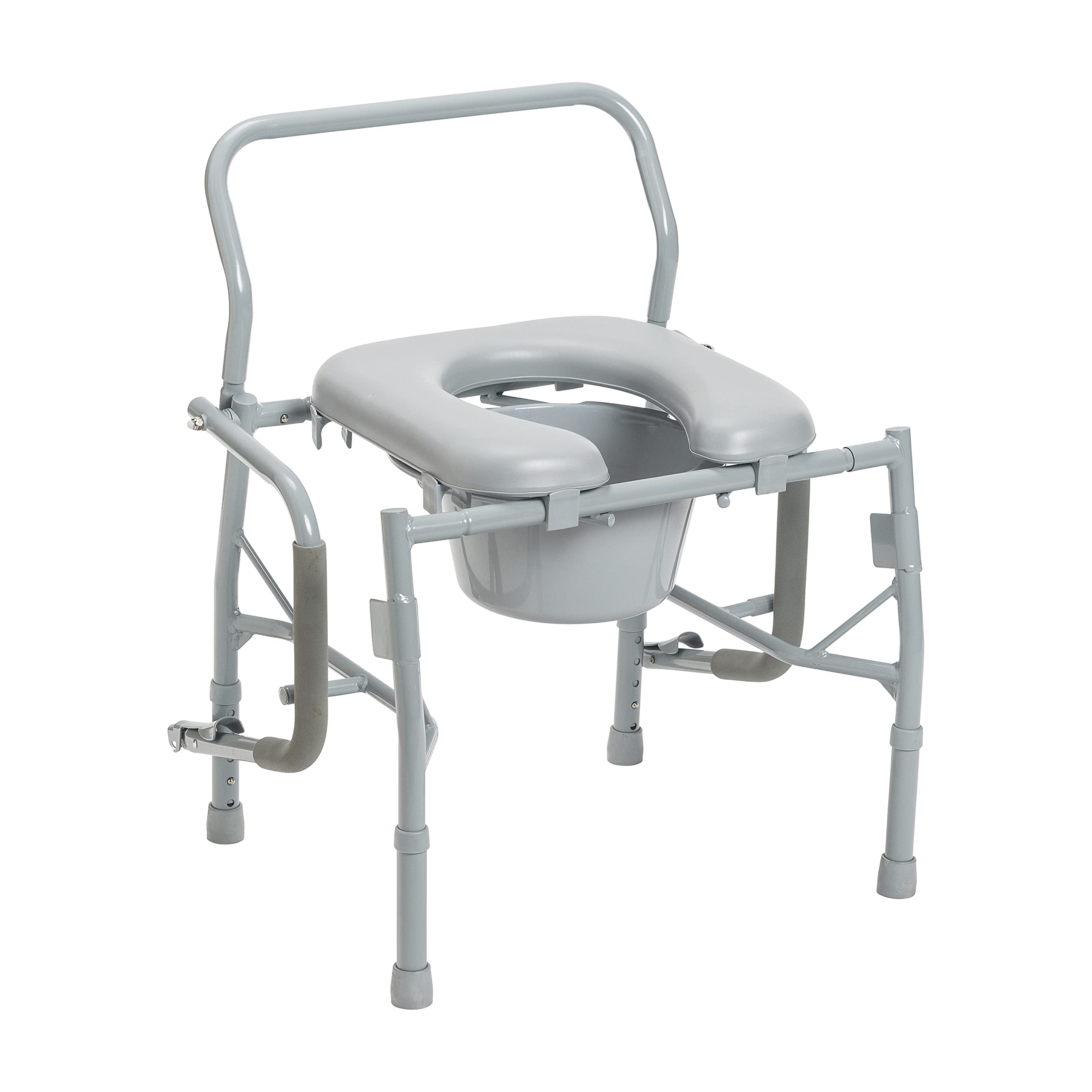 Foto 4 pulgar | Silla Cómoda Drive Medical 11125pksd-1 Con Asiento Acolchado Gris - Venta Internacional.