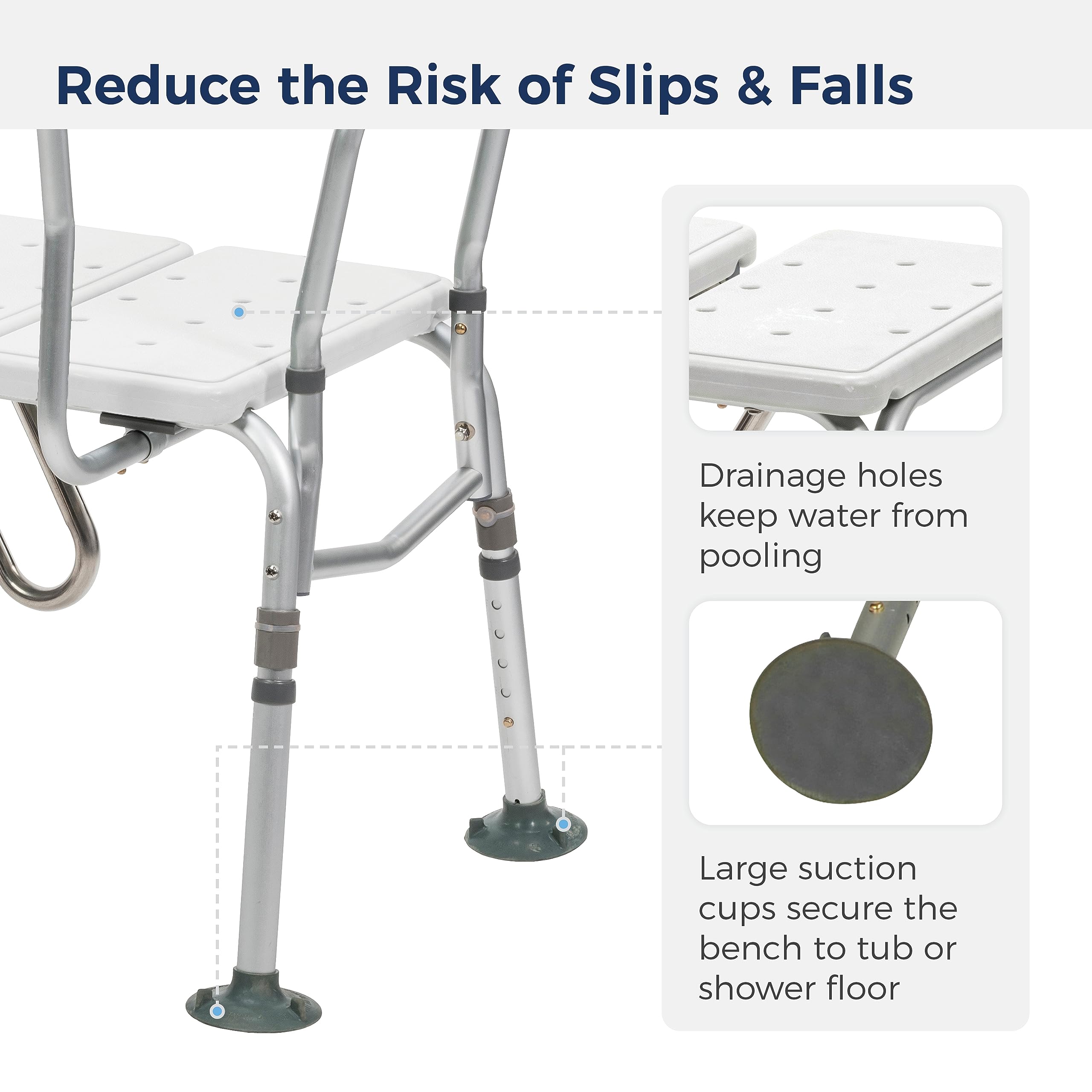 Foto 5 | Protector Médico Contra Salpicaduras Transfer Bench Drive Para Bañera - Venta Internacional.