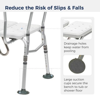 Foto 5 | Protector Médico Contra Salpicaduras Transfer Bench Drive Para Bañera - Venta Internacional.