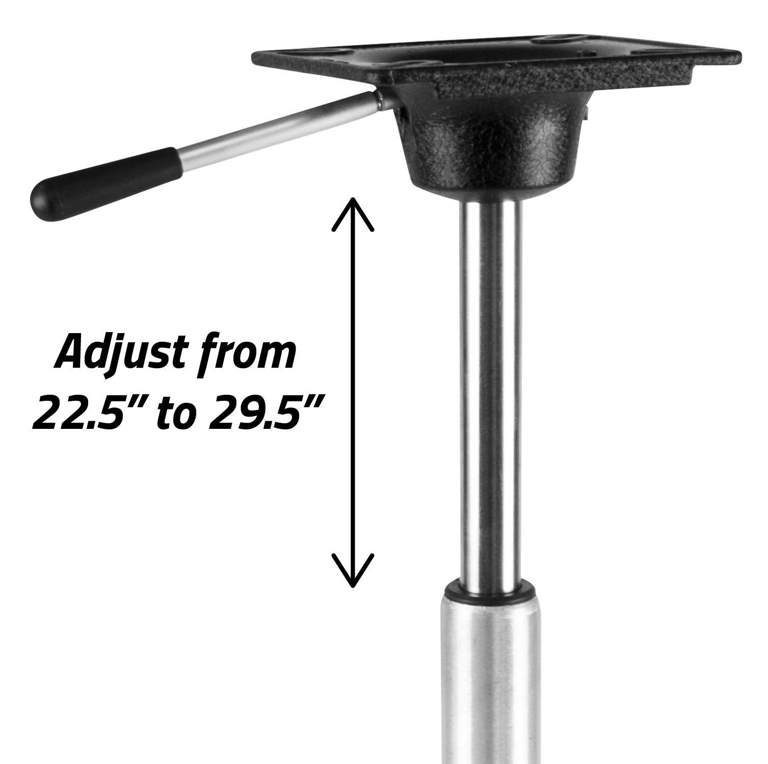 Foto 3 pulgar | Pedestal Wise 8wd2002 King Pin Power Rise Ajustable De 57 A 75 Cm - Venta Internacional.