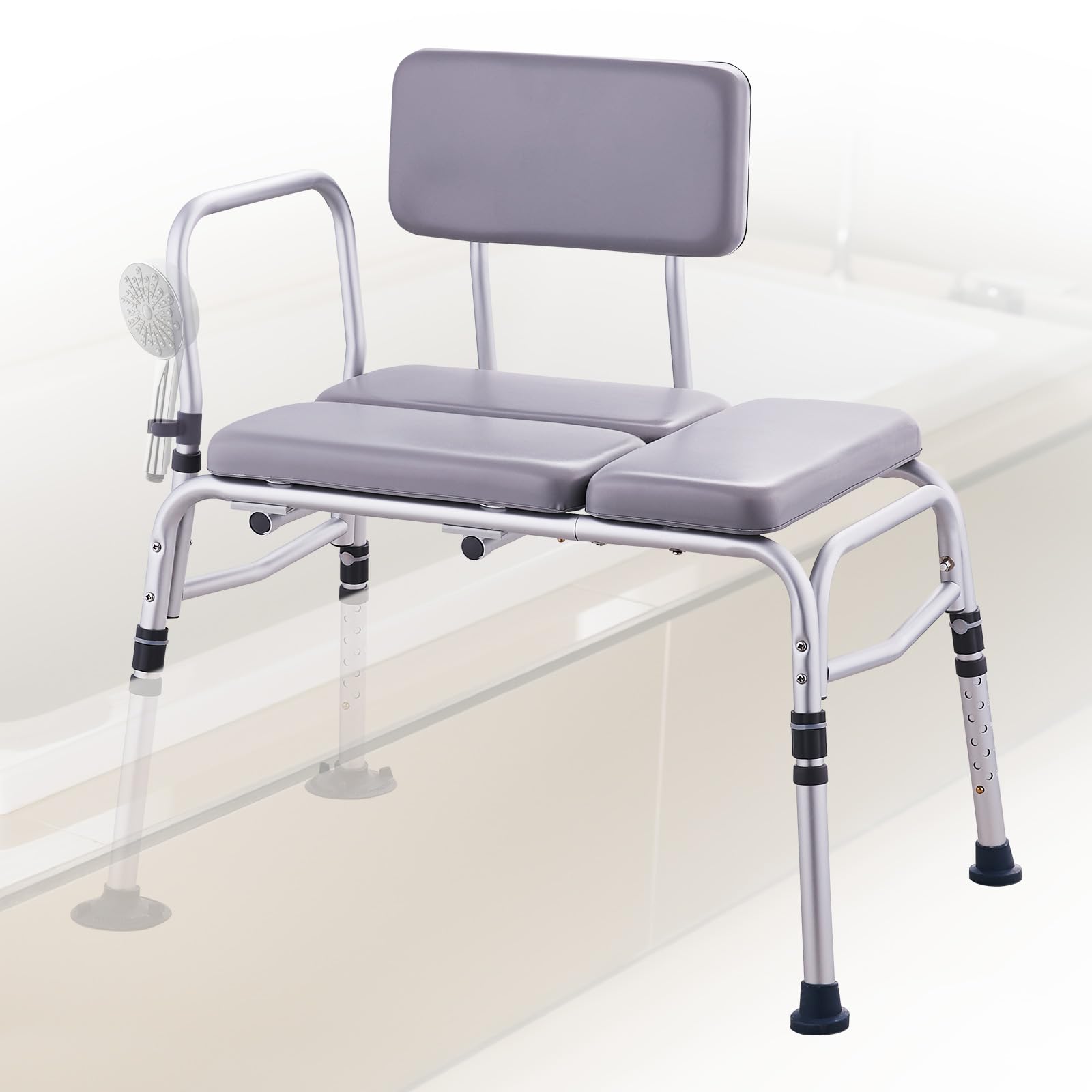 Banco De Transferencia Vevor Para Bañera De 227 Kg Con Asiento Acolchado - Venta Internacional.