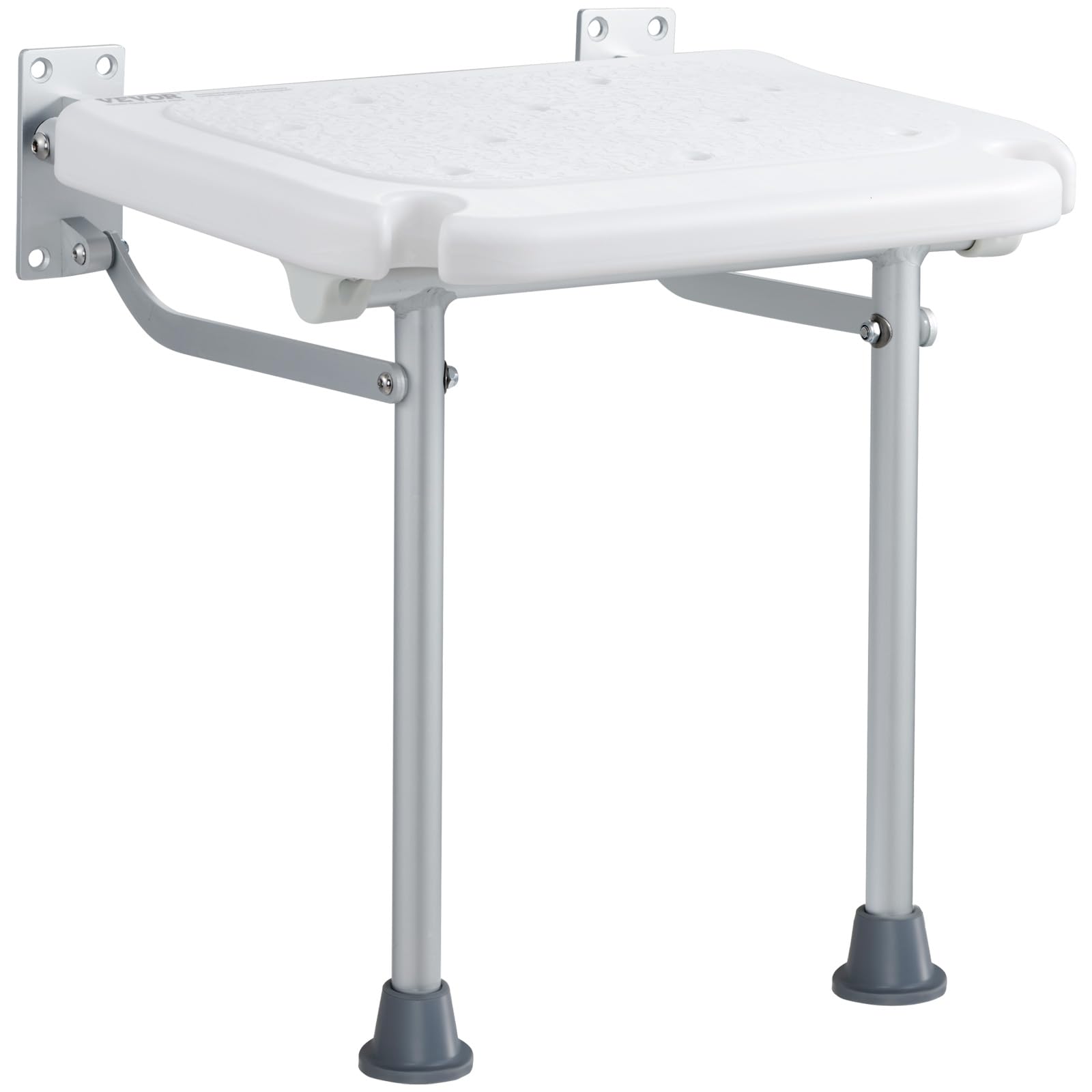 Foto 5 pulgar | Asiento De Ducha Plegable Vevor Pe De 40 Cm X 37,5 Cm Montado En La Pared - Venta Internacional.