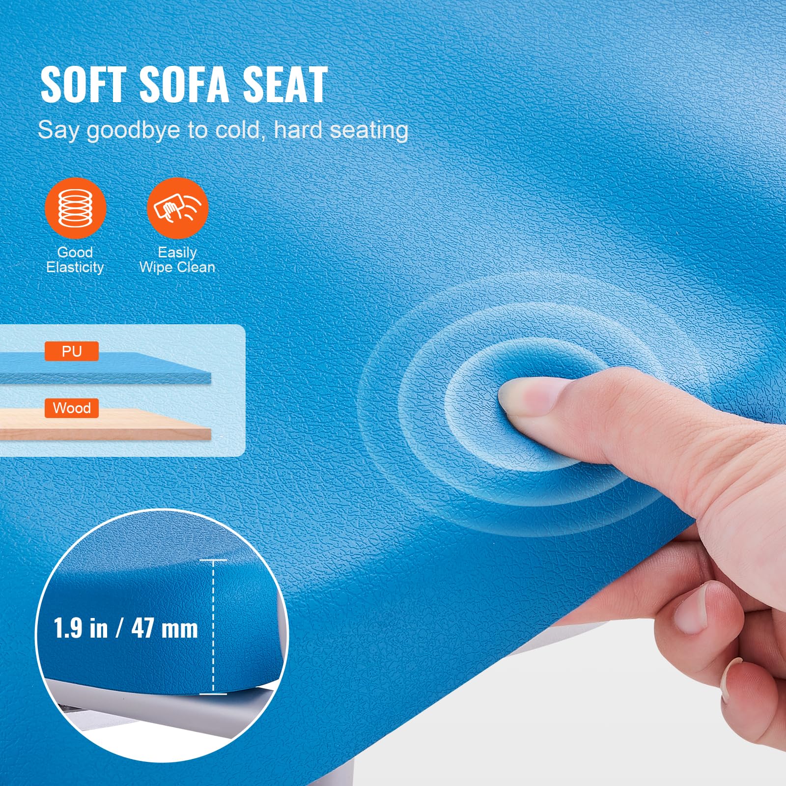 Foto 3 | Silla De Ducha Vevor, Con Asiento De Baño Acolchado, Giratorio Y Ajustable 360° - Venta Internacional.