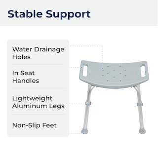 Foto 3 | Silla De Ducha Drive Medical Rtl12203kdr Ajustable, 300 Libras - Venta Internacional.
