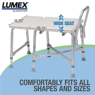 Foto 3 | Silla Bariátrica Transfer Bench Lumex Para Bañera, Bañera Y Ducha - Venta Internacional.