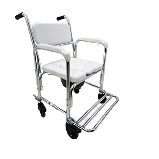 Foto 2 | Silla 3 En 1 Con Ruedas Para Adulto Mayor | Palanca Para Escalón | Inodoro Portátil, Ducha Y Silla De Ruedas |