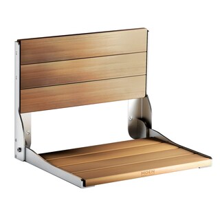 Foto 1 | Asiento De Ducha Plegable Moen Home Care En Madera De Teca Dn7110 - Venta Internacional.