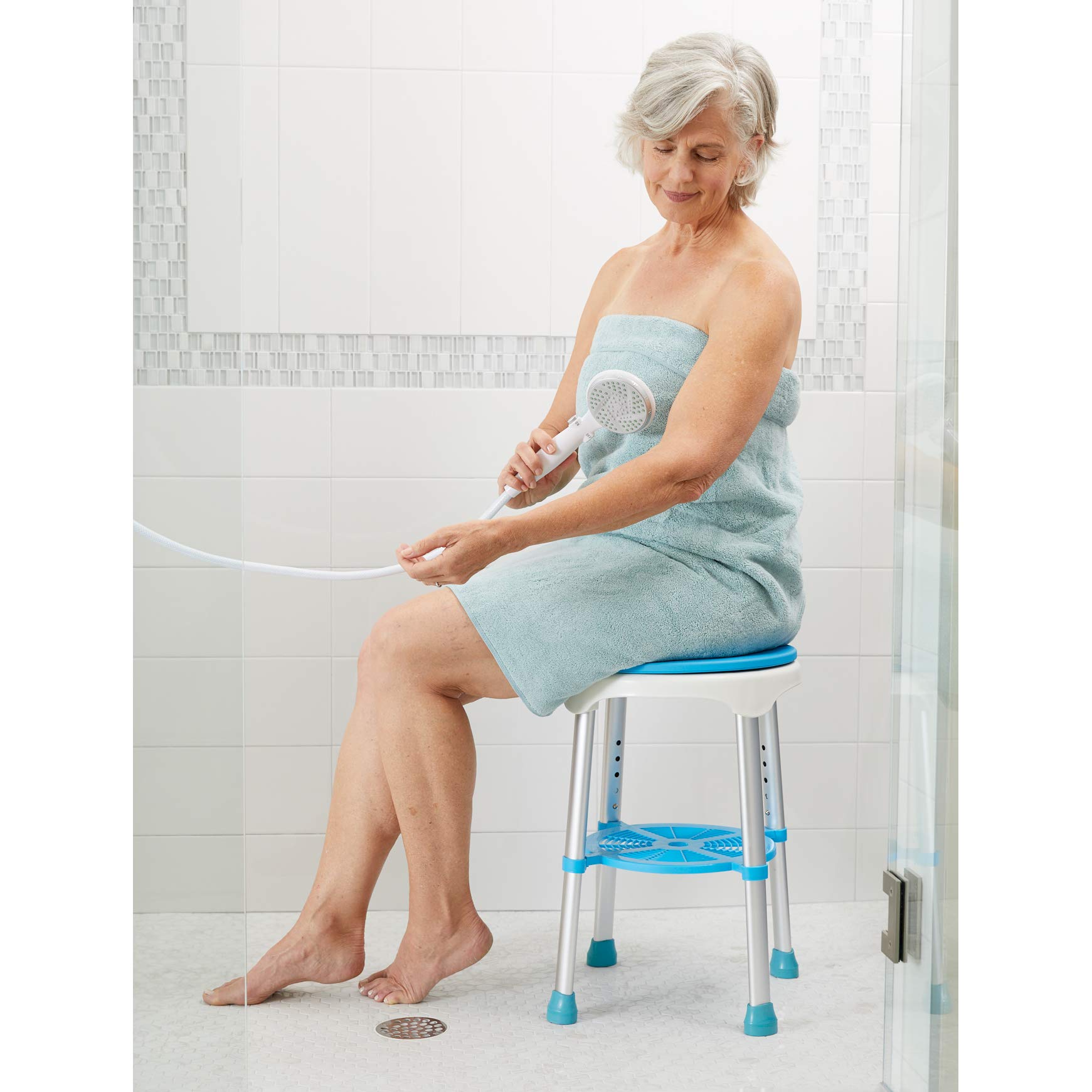 Foto 3 pulgar | Taburete De Baño Y Taburete De Bañera Carex Easy Swivel Para Personas Mayores - Venta Internacional.
