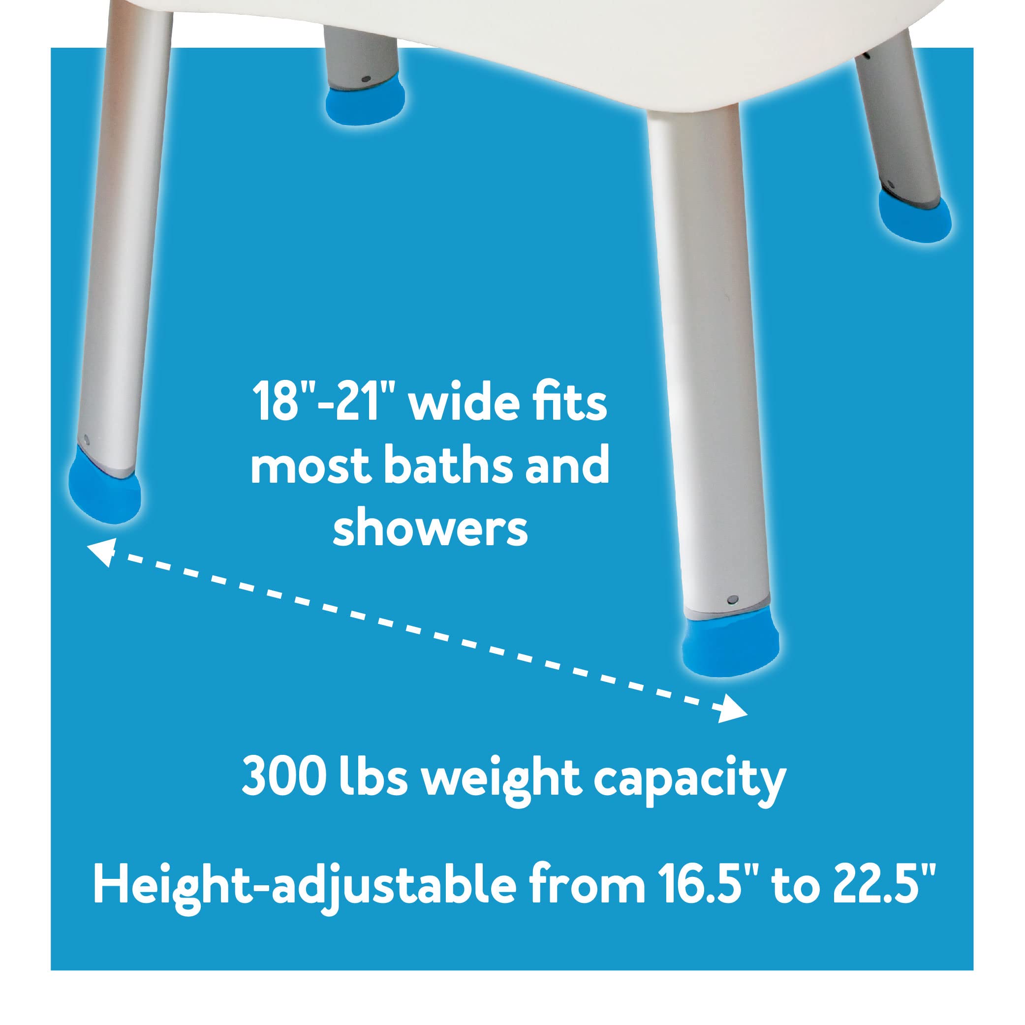 Foto 6 pulgar | Silla De Ducha Carex E-z Con Asiento De Baño Y Ducha Con Asas - Venta Internacional.