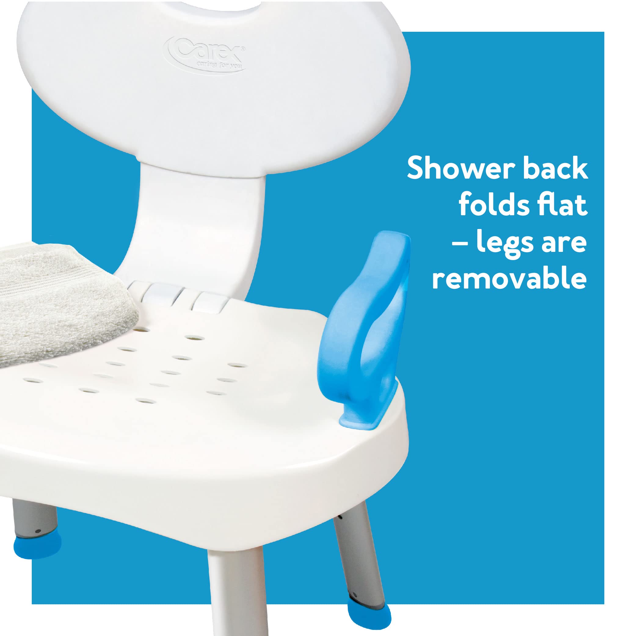 Foto 8 pulgar | Silla De Ducha Carex E-z Con Asiento De Baño Y Ducha Con Asas - Venta Internacional.