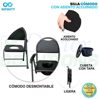 Foto 5 | Silla Comodo Con Asiento Acojinado