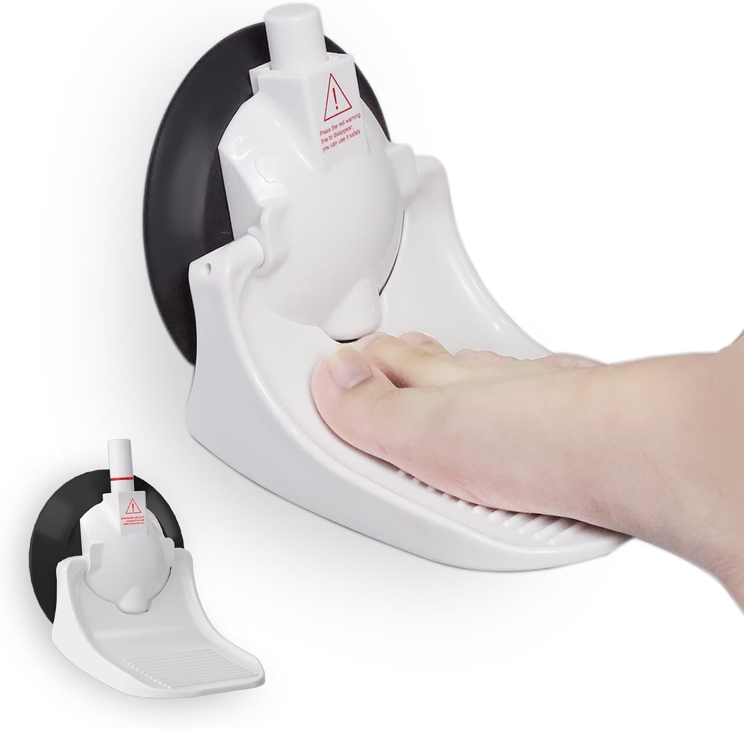 Foto 2 pulgar | Reposapiés De Ducha Clio Para Afeitarse Las Piernas, Color Blanco - Venta Internacional.