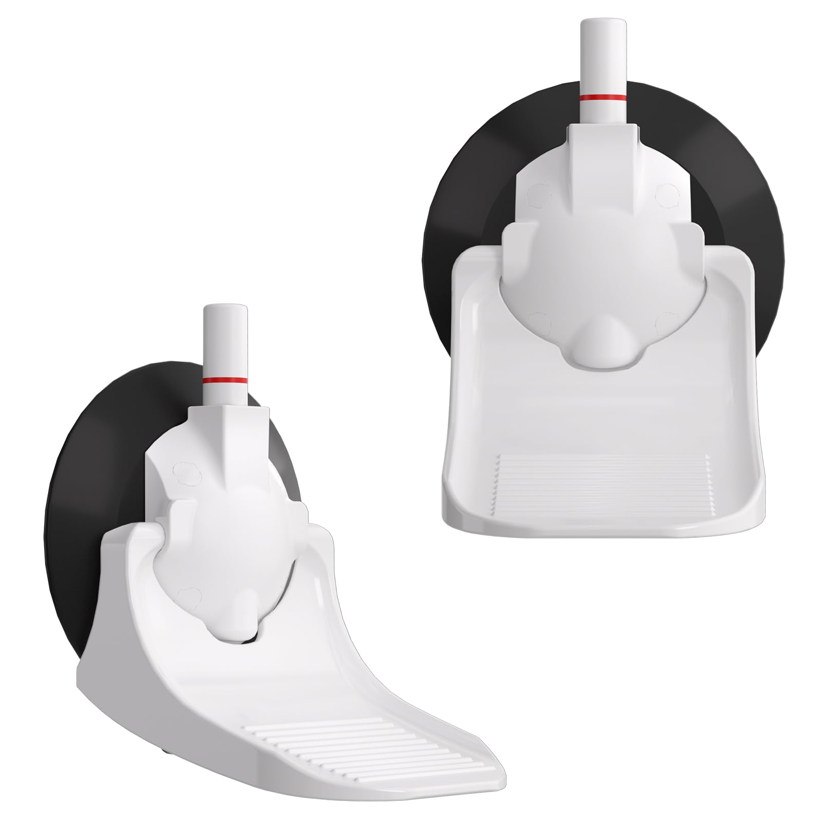 Foto 8 pulgar | Reposapiés De Ducha Clio Para Afeitarse Las Piernas, Color Blanco - Venta Internacional.