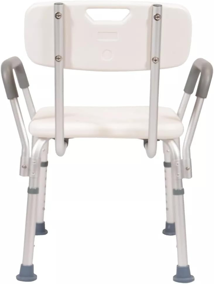 Foto 8 pulgar | Silla Para Ducha Y Tina Con Brazos Y Respaldo (soporta Hasta 100 Kg De Peso)