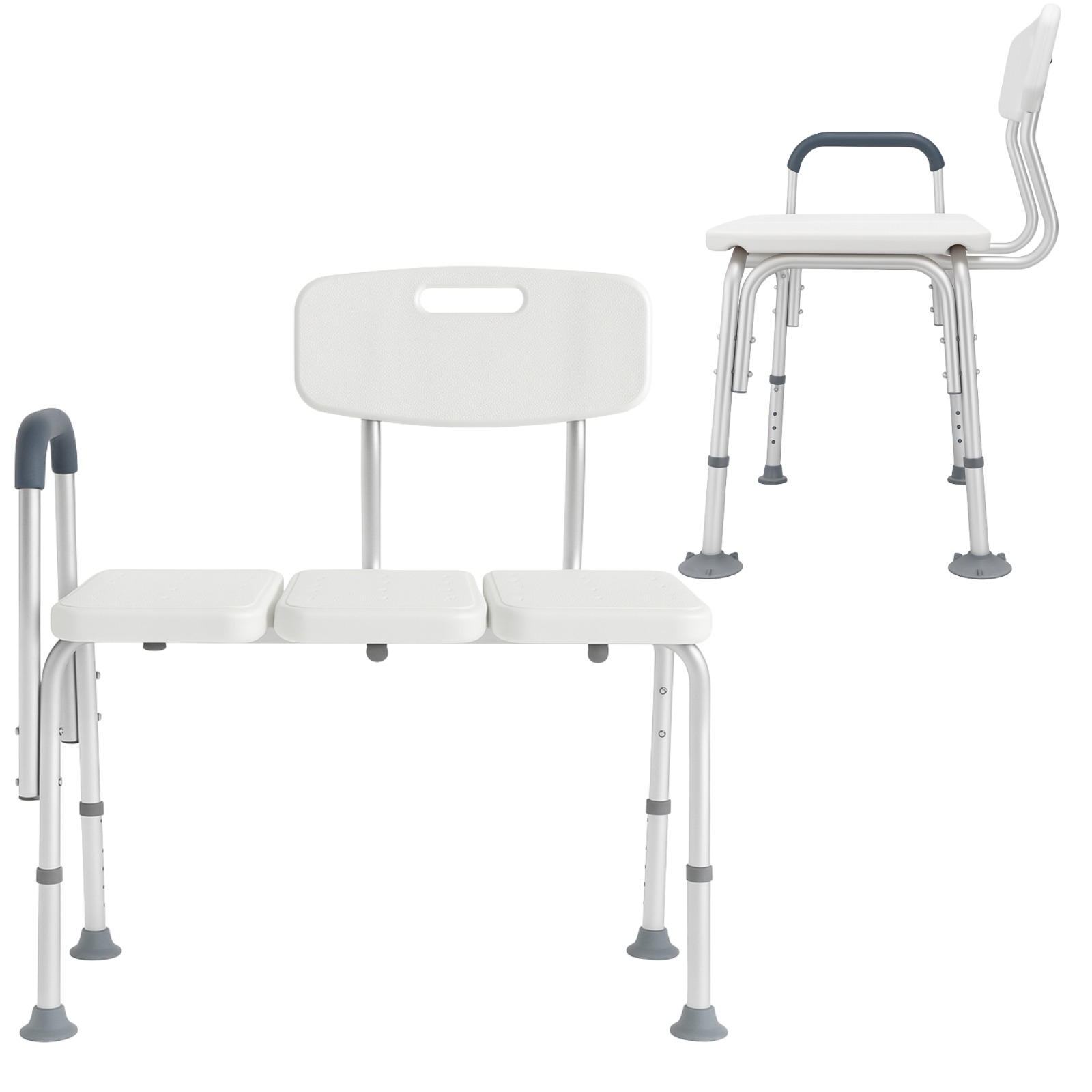 Foto 2 pulgar | Silla de Transferencia con Extensión Super Confort Blanca