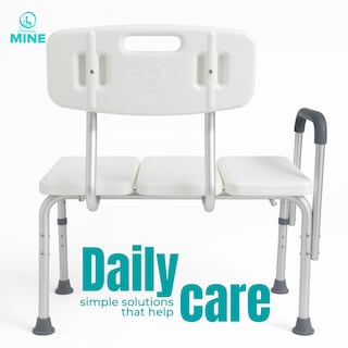 Foto 6 | Silla de Transferencia con Extensión Super Confort Blanca