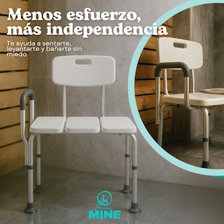 Foto 7 | Silla de Transferencia con Extensión Super Confort Blanca