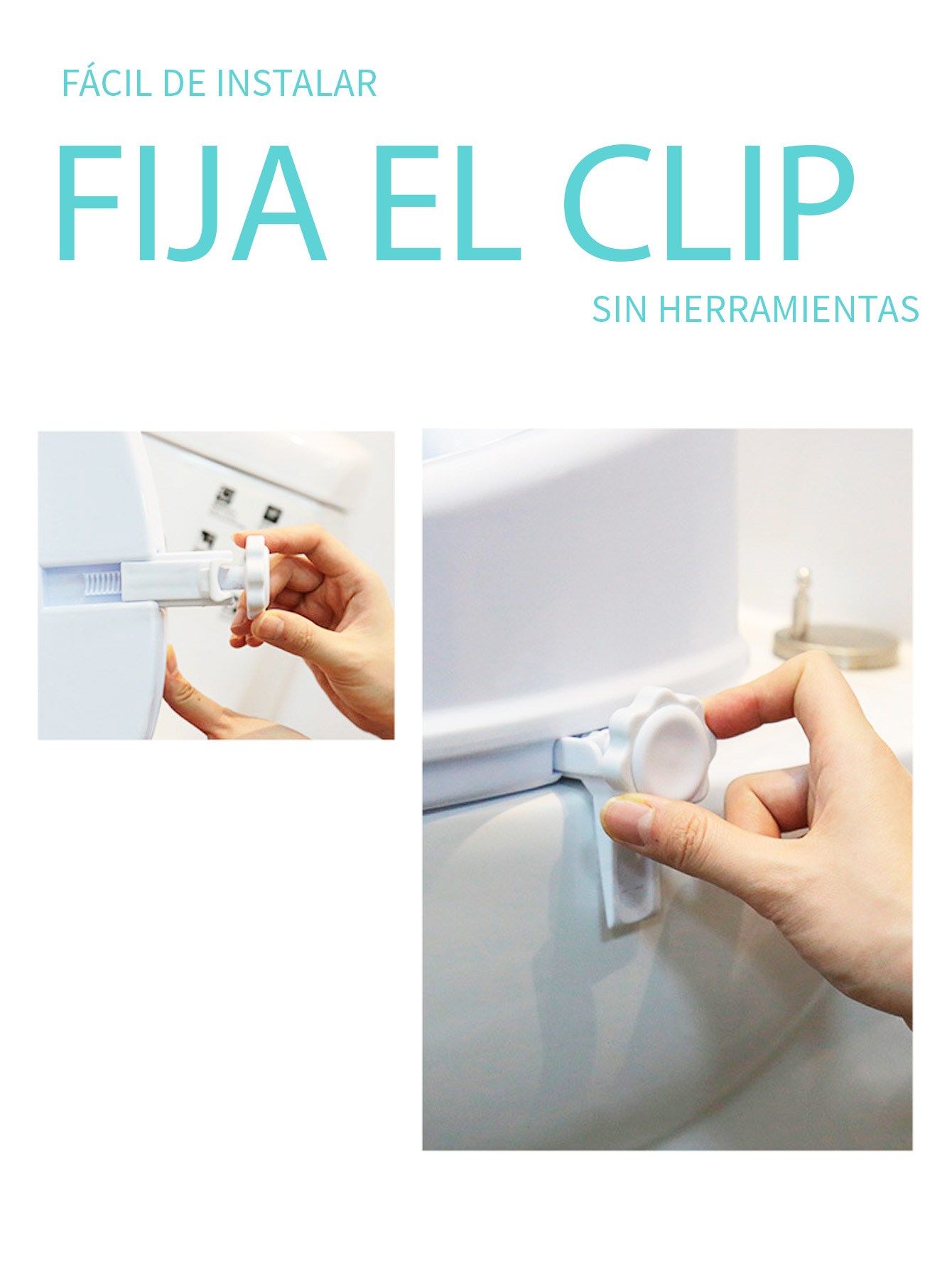 Foto 5 pulgar | Aumento Asiento para Baño con Tapa SC Super Confort SC-674 color Blanco Elevación 5 CM Silla para Adulto Mayor