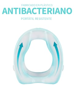 Foto 5 | Aumento Asiento para Baño con Tapa SC Super Confort SC-674 color Blanco Elevación 5 CM Silla para Adulto Mayor
